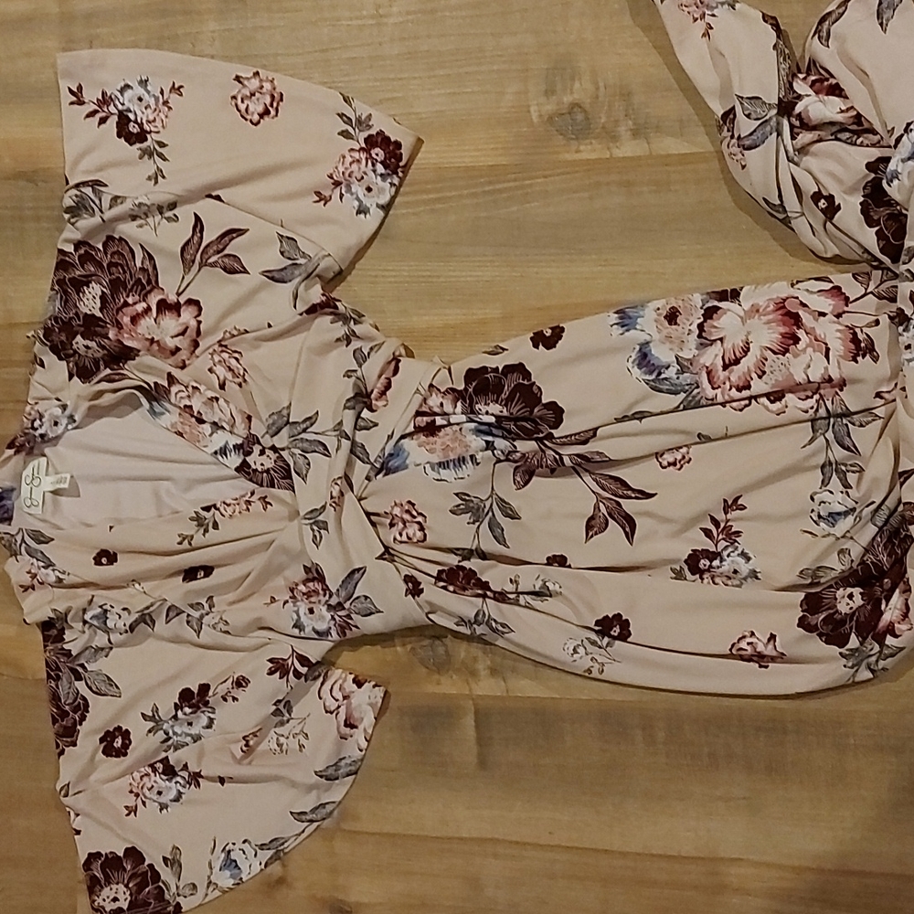 Floral BoHo Maternity Dress